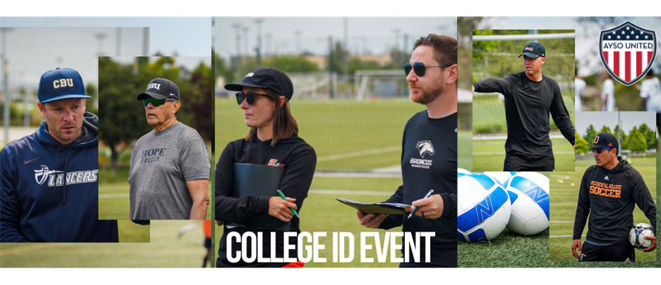 AYSO United College ID Event